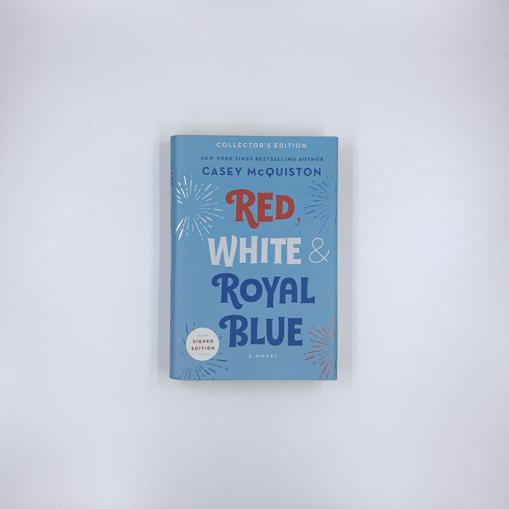 Red, White & Royal Blue - Casey McQuiston (Collector's Edition SIGNED)