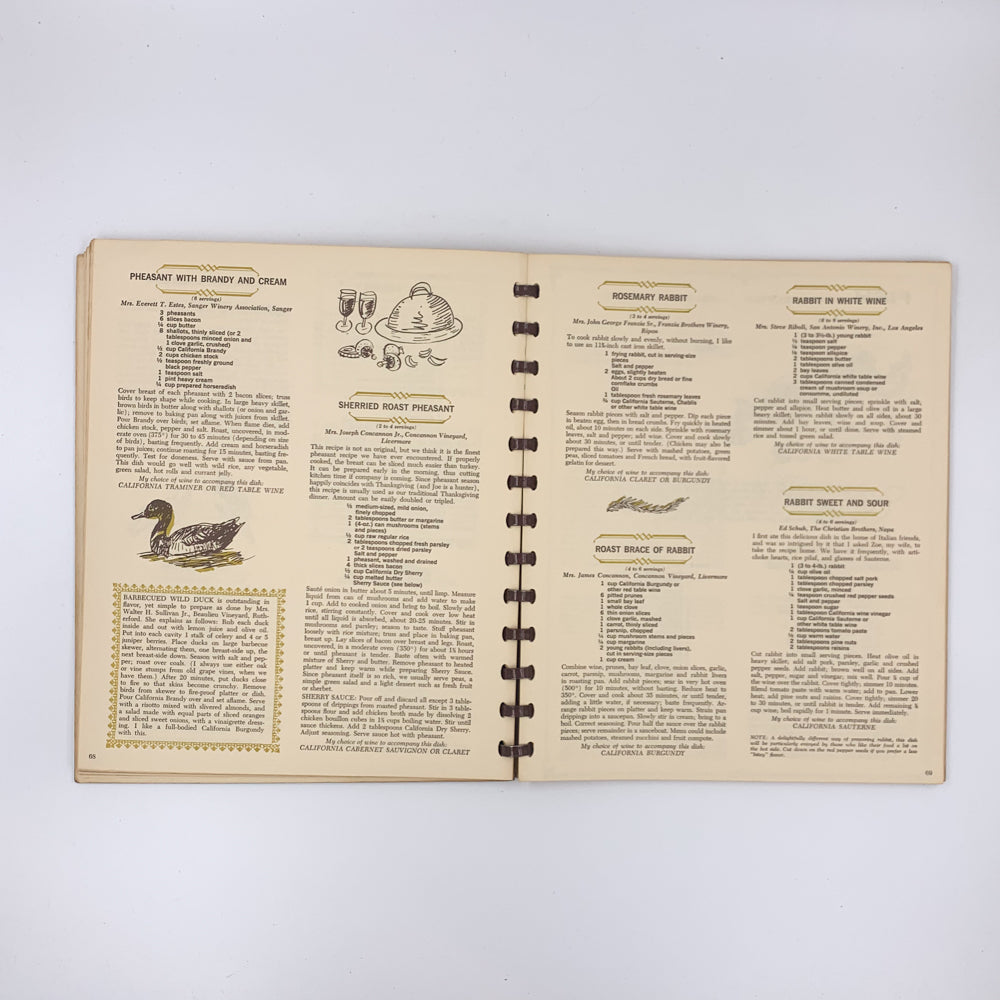 Adventures in Wine Cookery - California Winemakers