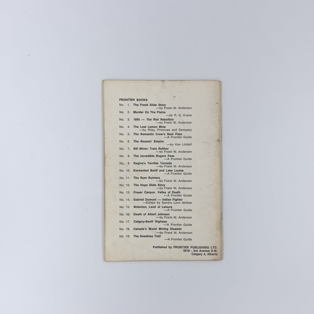 The Hope Slide Story - Frank W. Anderson