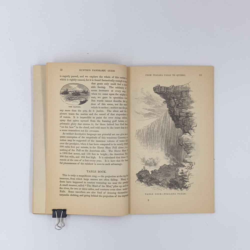 Hunter's Panoramic Guide from Niagara to Quebec (1857) - W. S. Hunter