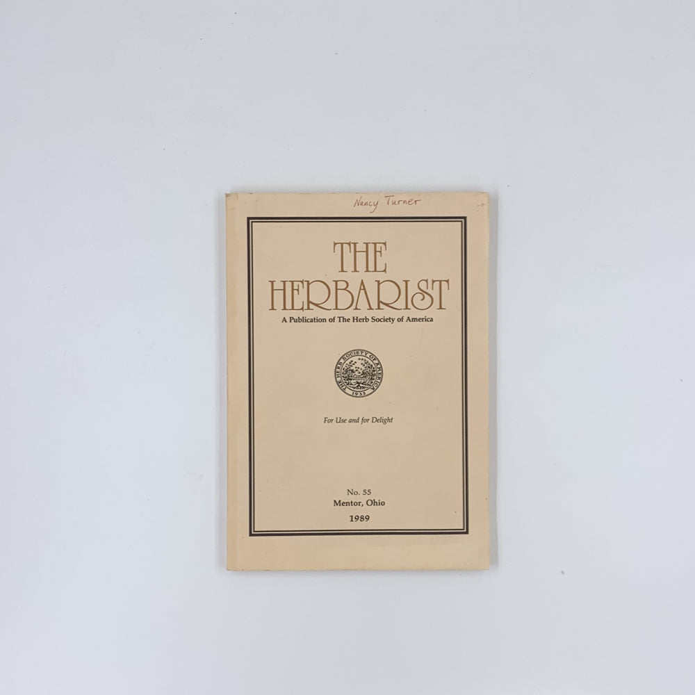The Herbarist No. 55 - A Publication of The Herb Society of America - Nancy R. Wilson