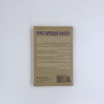 Post-Capitalist Society - Peter F. Drucker