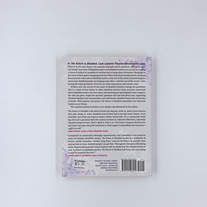 L'avenir est handicapé : prophéties, mots d'amour et chants de deuil - Leah Lakshmi Piepzna-Samarasinha