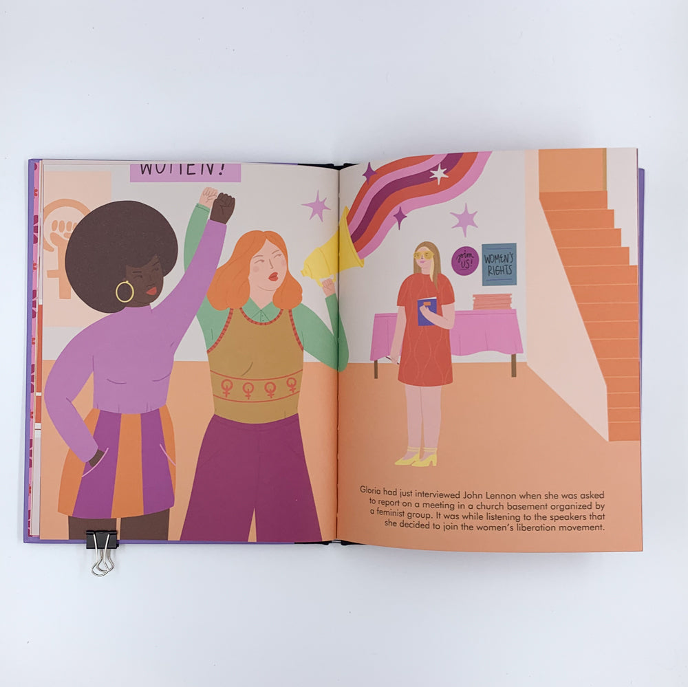 (Little People, BIG DREAMS) Gloria Steinem - Maria Isabel Sanchez Vegara & Lucila Perini