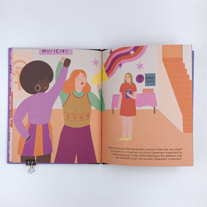 (Little People, BIG DREAMS) Gloria Steinem - Maria Isabel Sanchez Vegara & Lucila Perini