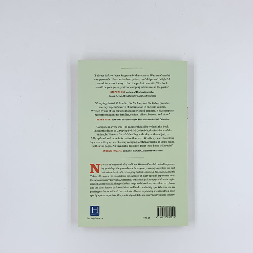 Camping British Columbia, the Rockies, and Yukon - Jayne Seagrave