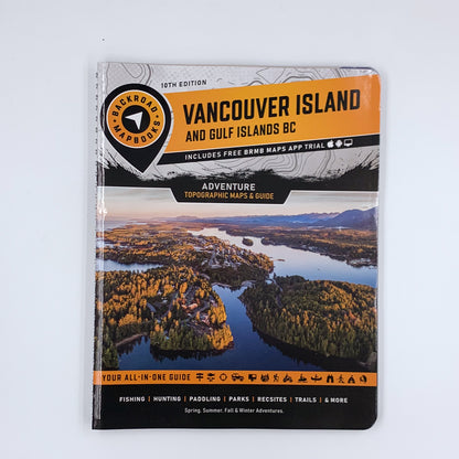 Backroad Mapbooks: Vancouver Island BC - 10th Edition  Backroad Mapbooks