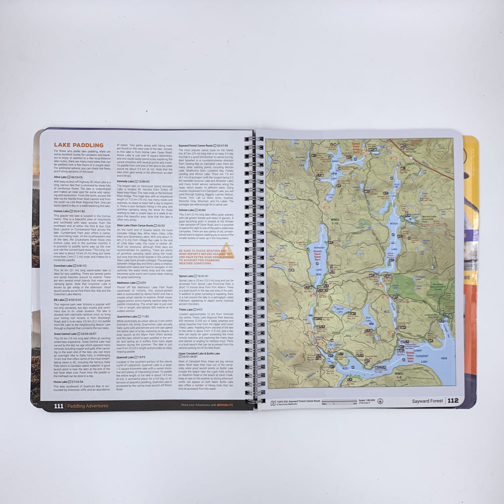 Backroad Mapbooks: Vancouver Island BC - 10th Edition  Backroad Mapbooks