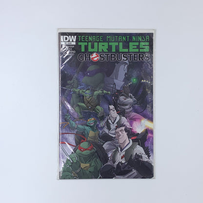 Tortues Ninja / SOS Fantômes IDW #1 - E. Burnham, T. Waltz, D. Schoening et L.A. Delgado
