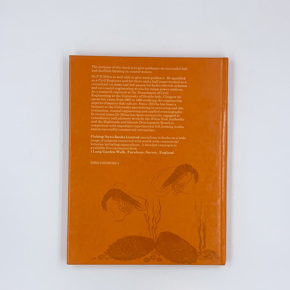 Fish and Shellfish Farming in Coastal Waters - P.H. Milne