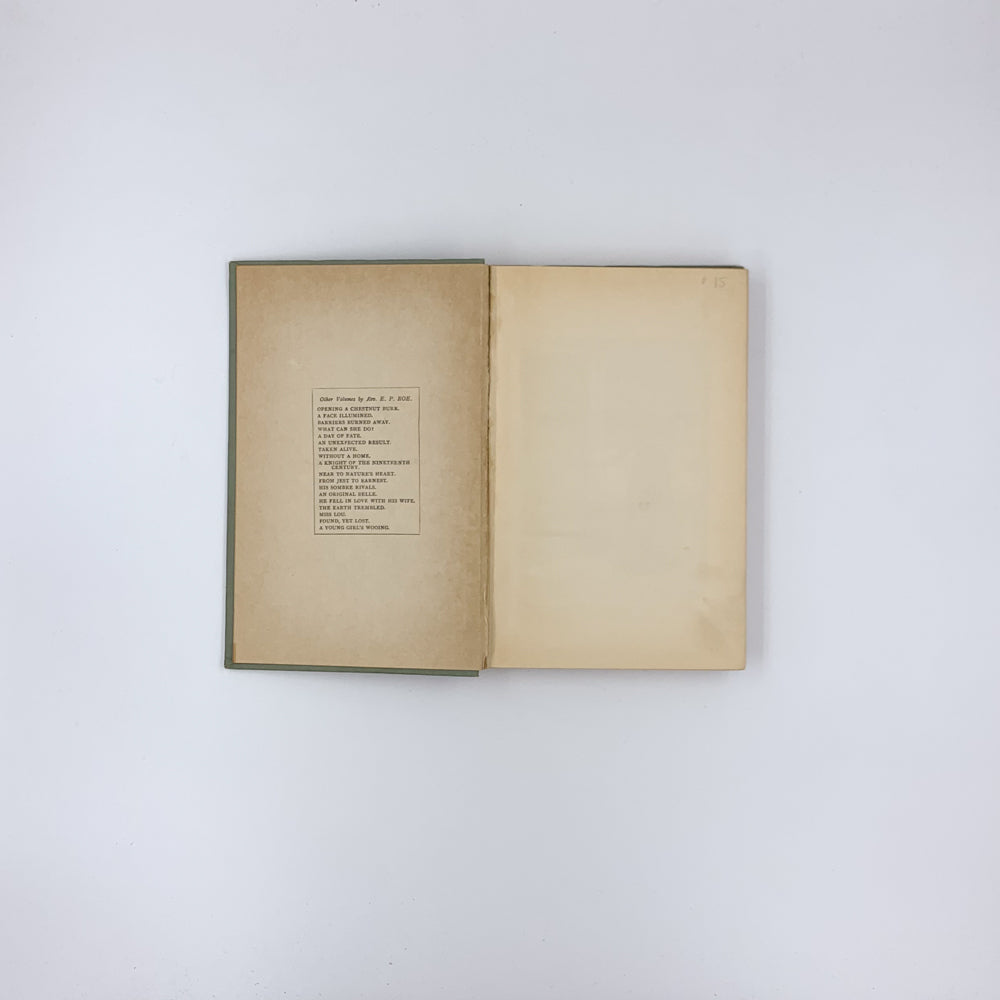 Driven Back to Eden - Edward Payson Roe/Rev. E.P. Roe