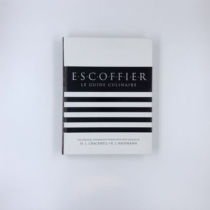 Le Guide Culinaire - Auguste Escoffier