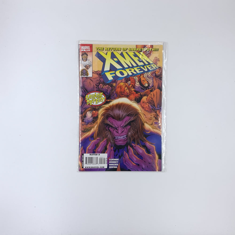 X-Men Forever Issues #1-8 - Claremont, Grummett, Hamscher & Quintana
