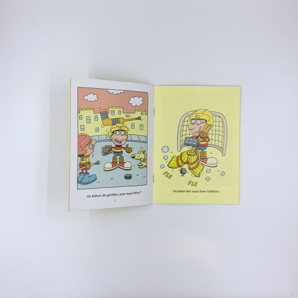 François joue au hockey - François Gravel & Richard Écrapou