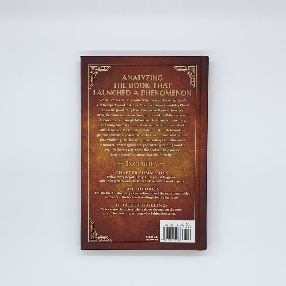 The Unofficial Harry Potter Companion Vol 1: Sorcerer's Stone: Une exploration en profondeur - Alohomora!