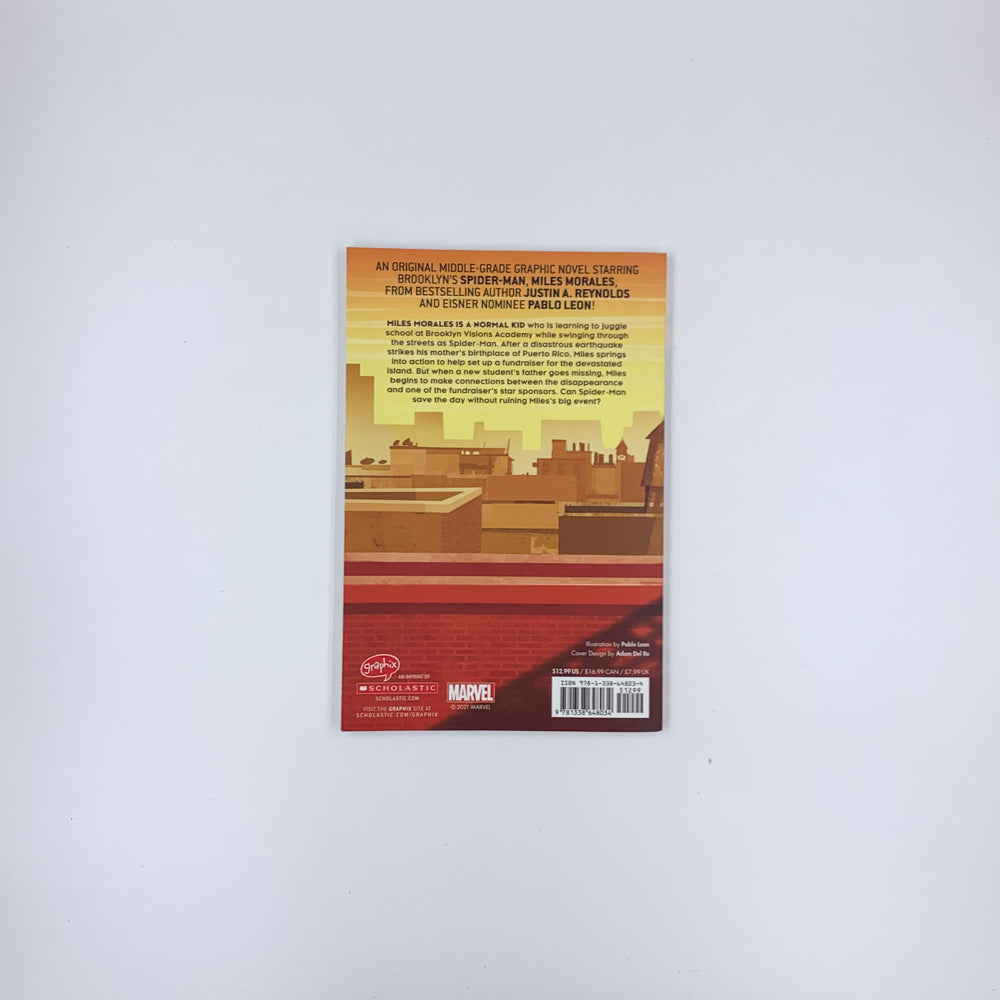 Miles Morales: Shock Waves - Justin A. Reynolds ,  Pablo Leon  (Illustrator)