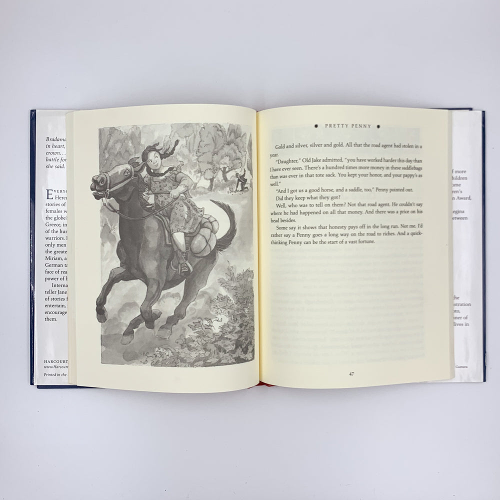 Not One Damsel in Distress: World Folktales for Strong Girls  - Jane Yolen ,  Susan Guevara  (Illustrator)