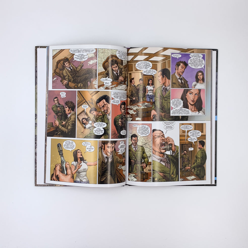 Doctor Who: The Weeping Angels of Mons - Robbie Morrison ,  Daniel Indro  (Illustrator) ,  Elena Casagrande  (Illustrator)