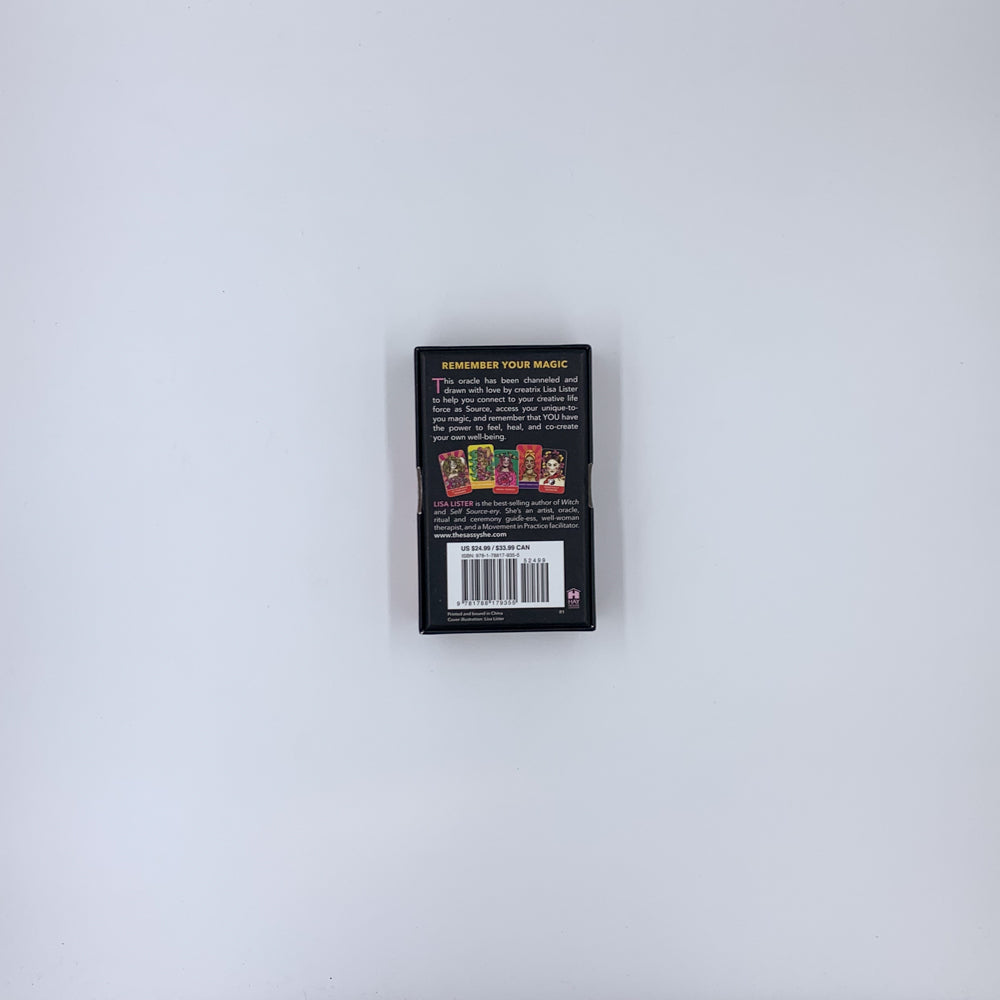 Self Source-ery Oracle A 42-Card Deck and Guidebook By Lisa Lister