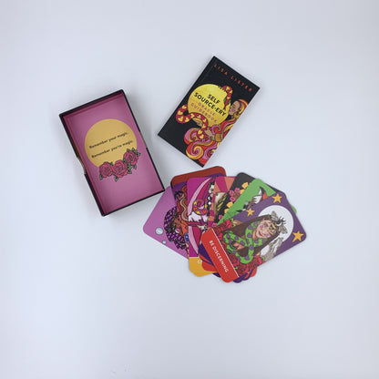 Self Source-ery Oracle A 42-Card Deck and Guidebook By Lisa Lister