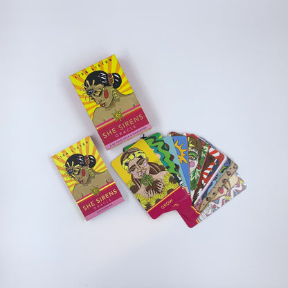 SHE Sirens Oracle A 42-Card Deck and Guidebook By Lisa Lister