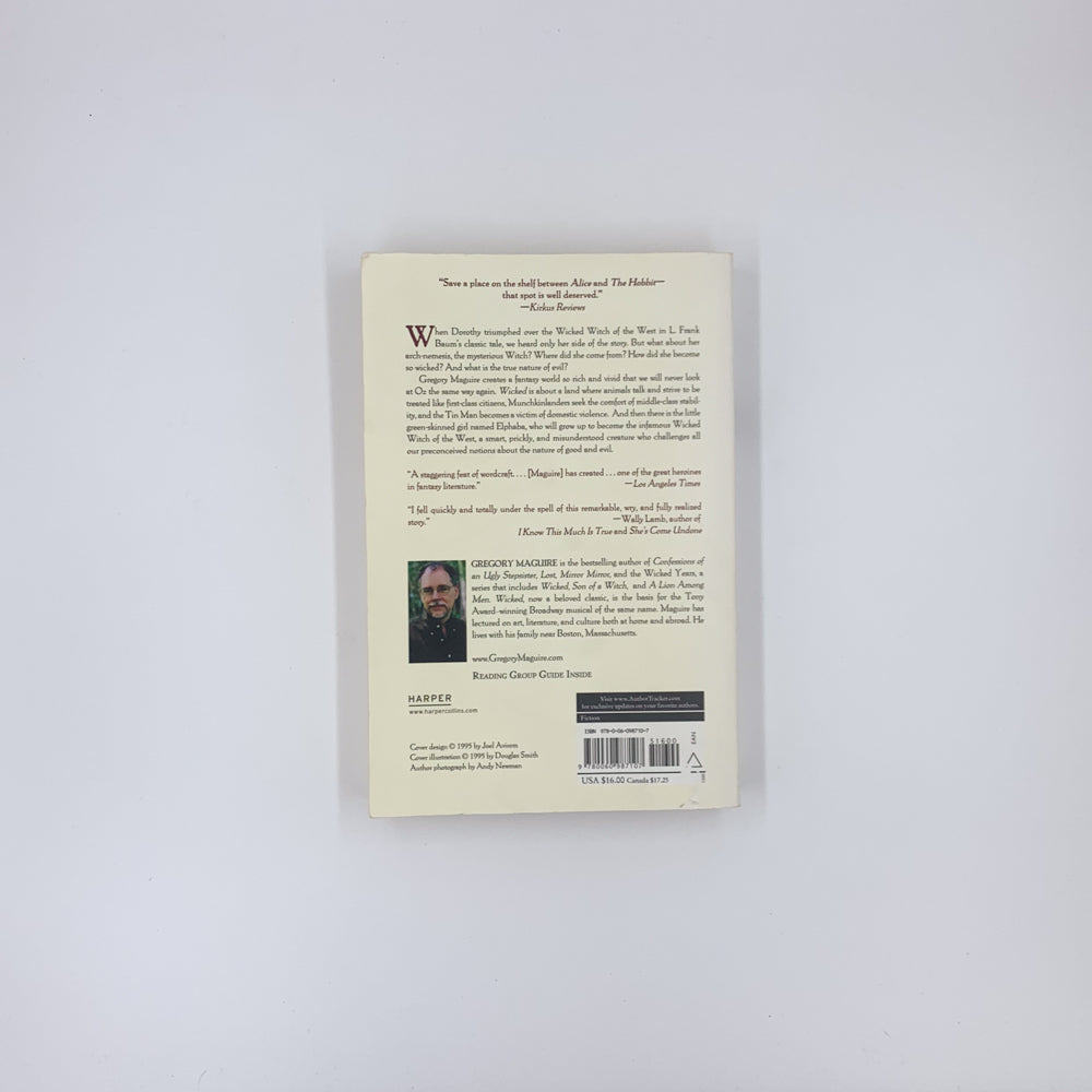 Wicked: The Life and Times of the Wicked Witch of the West - Gregory Maguire