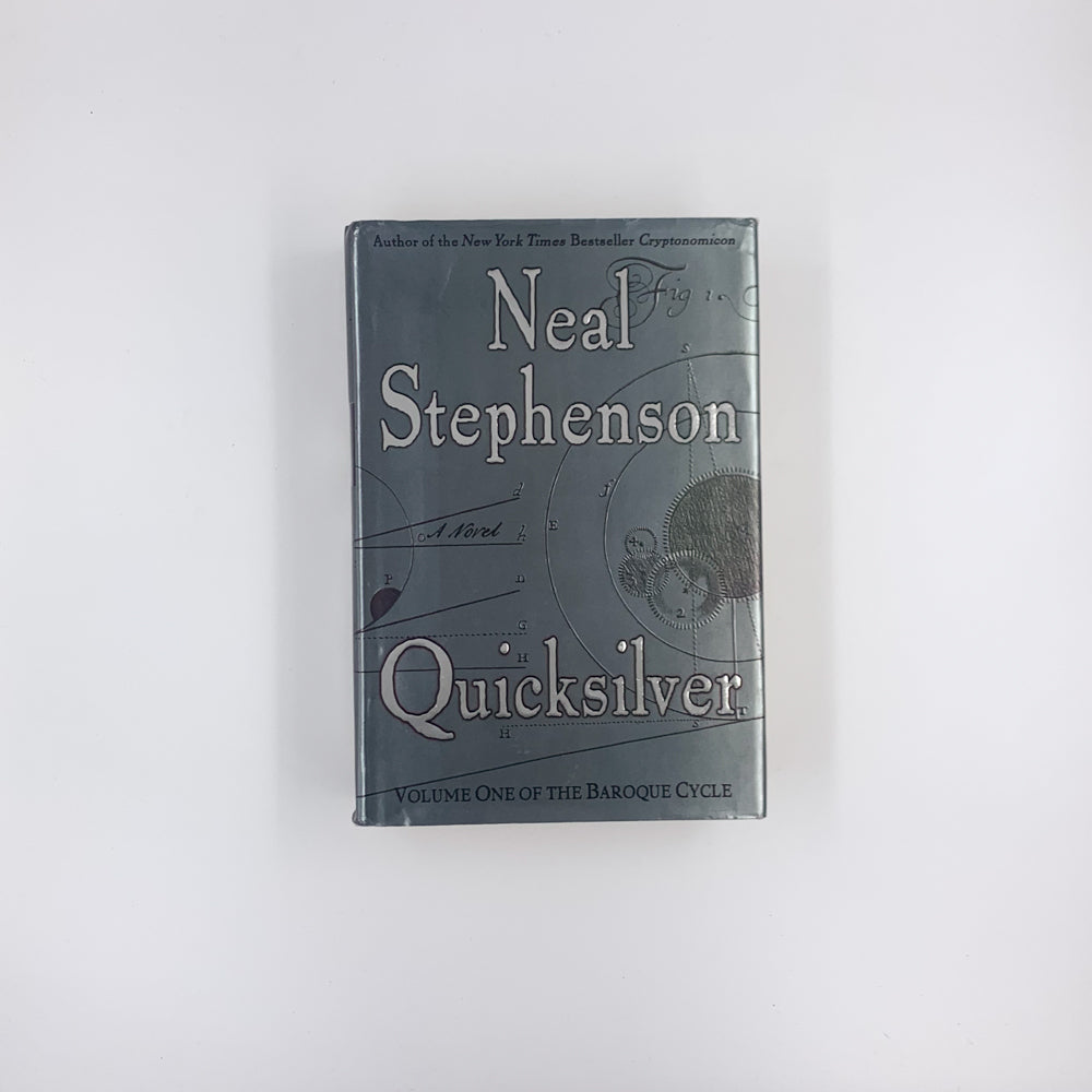 (The Baroque Cycle #1) Quicksilver - Neal Stephenson (SIGNED)