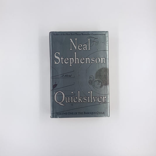 (The Baroque Cycle #1) Quicksilver - Neal Stephenson (SIGNED)