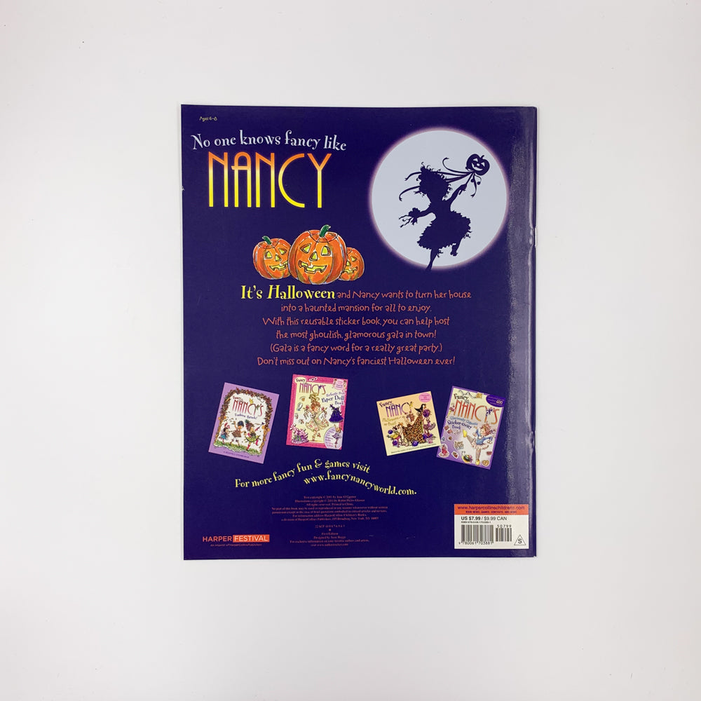Fancy Nancy's Haunted Mansion: A Reusable Sticker Book for Halloween - Jane O'Connor & Robin Preiss Glasser
