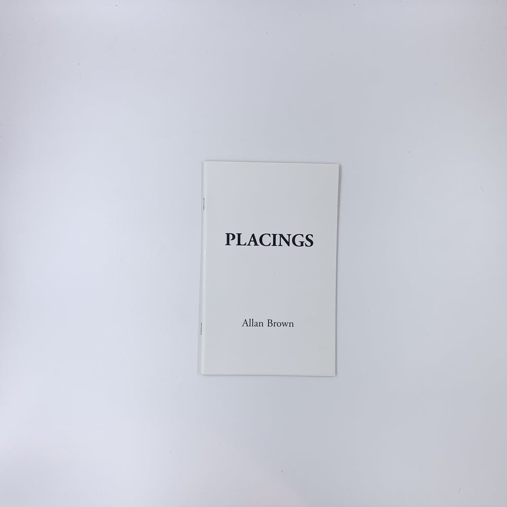 Placings - Allan Brown