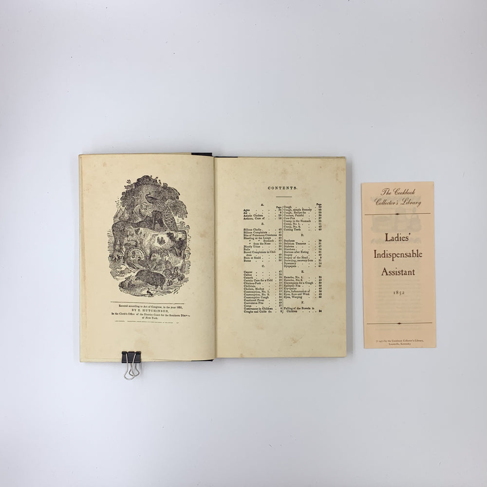 Ladies' Indispensable Assistant 1852