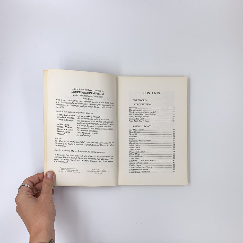 101 Historical Buildings of the Sooke Region