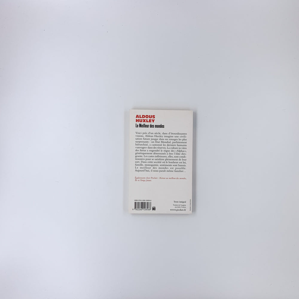 Le Meilleur des mondes - Aldous Huxley