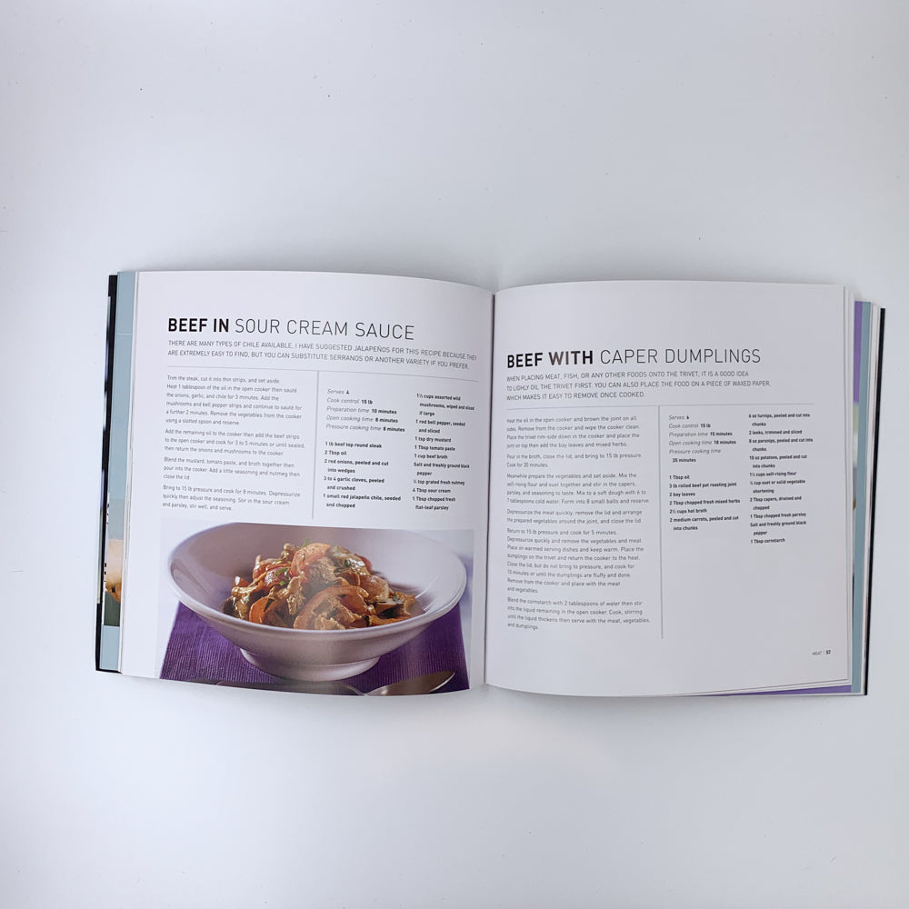 The Pressure Cooker Cookbook : 100 Contemporary Recipes for the Time-Pressured Cook - Gina Steer