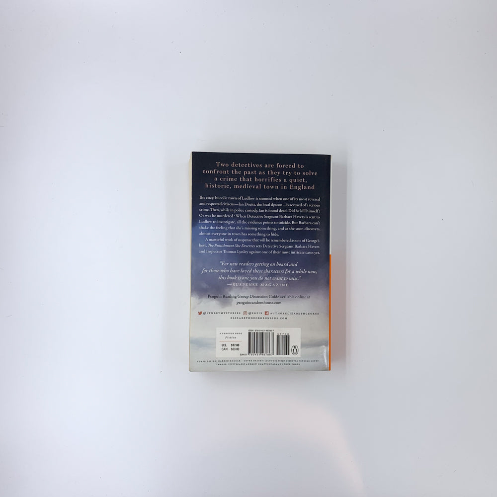The Punishment She Deserves - Elizabeth George