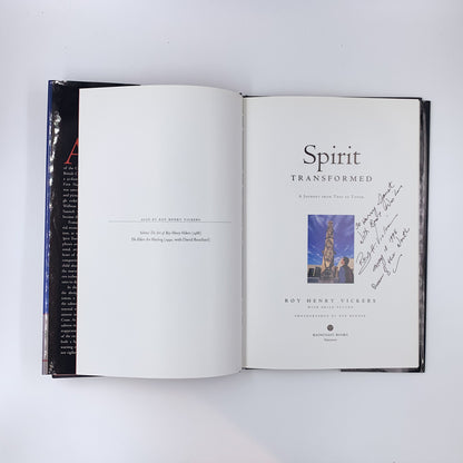 Spirit Transformed: A Journey from Tree to Totem - Roy Henry Vickers (SIGNED)