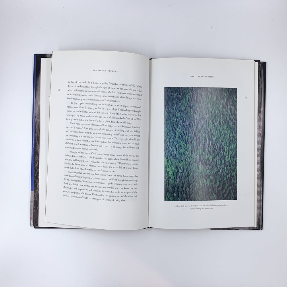Spirit Transformed: A Journey from Tree to Totem - Roy Henry Vickers (SIGNED)