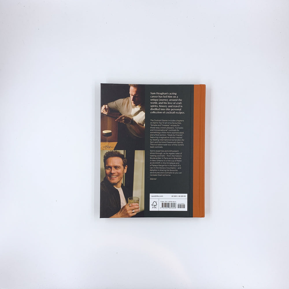 The Cocktail Diaries: A Spirited Adventure - Sam Heughan (SIGNED)