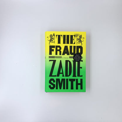 The Fraud - Zadie Smith (Special SIGNED edition)