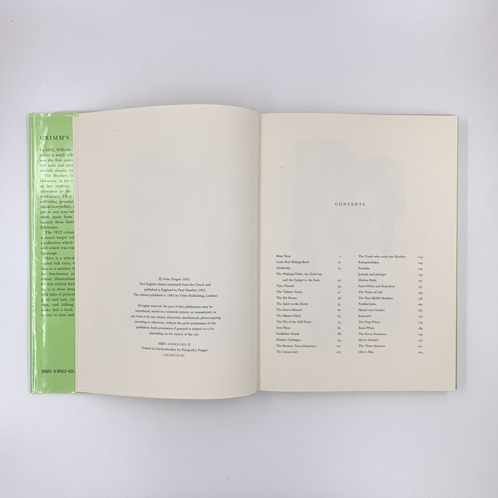 Grimm's Fairy Tales - Wilhelm Grimm, Jacob Grimm & Jiri Trnka