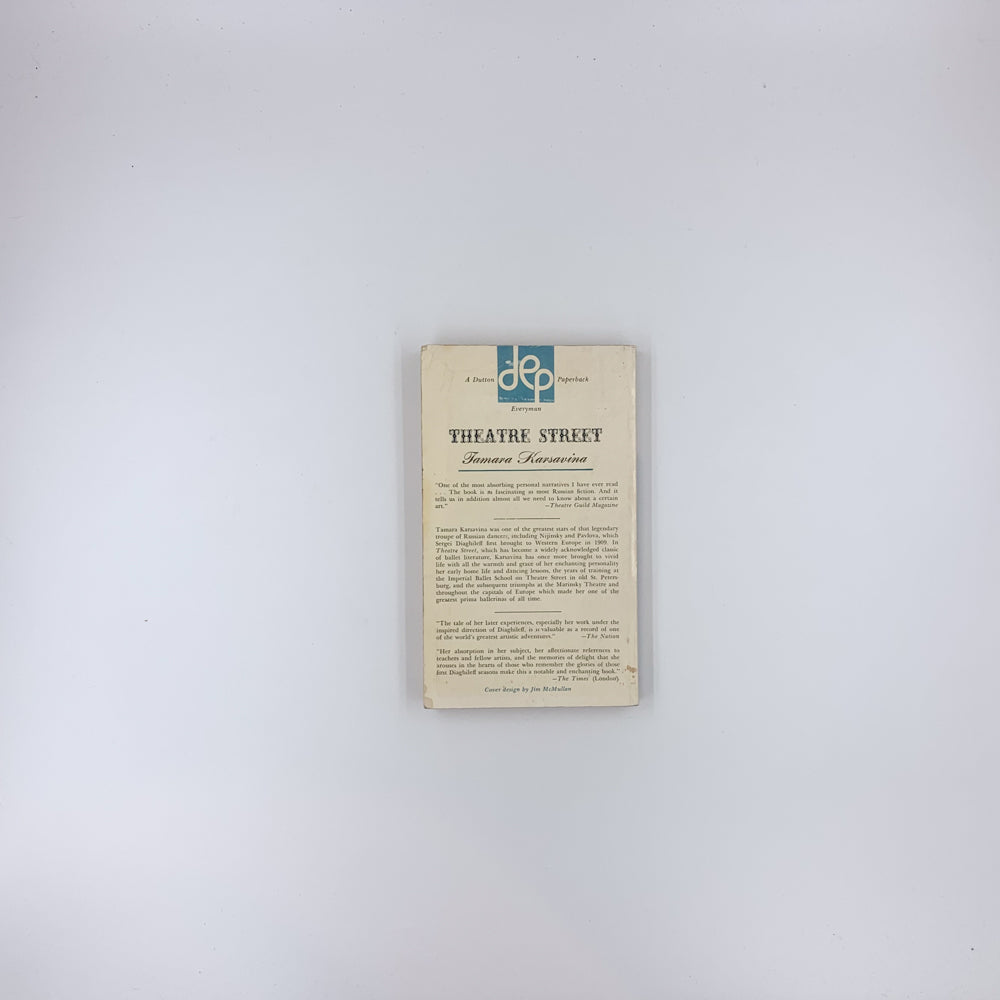 Theatre Street - Tamara Karsavina