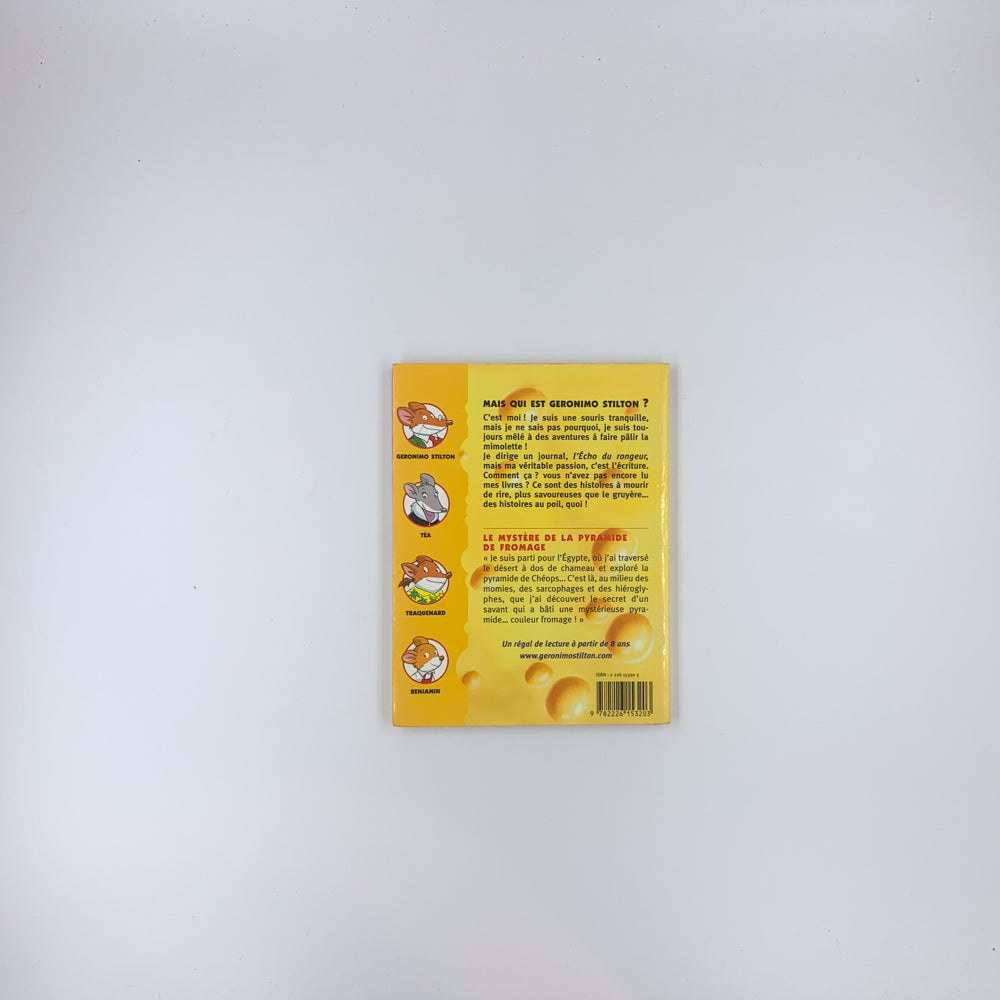Le mystère de la pyramide de fromage - Geronimo Stilton