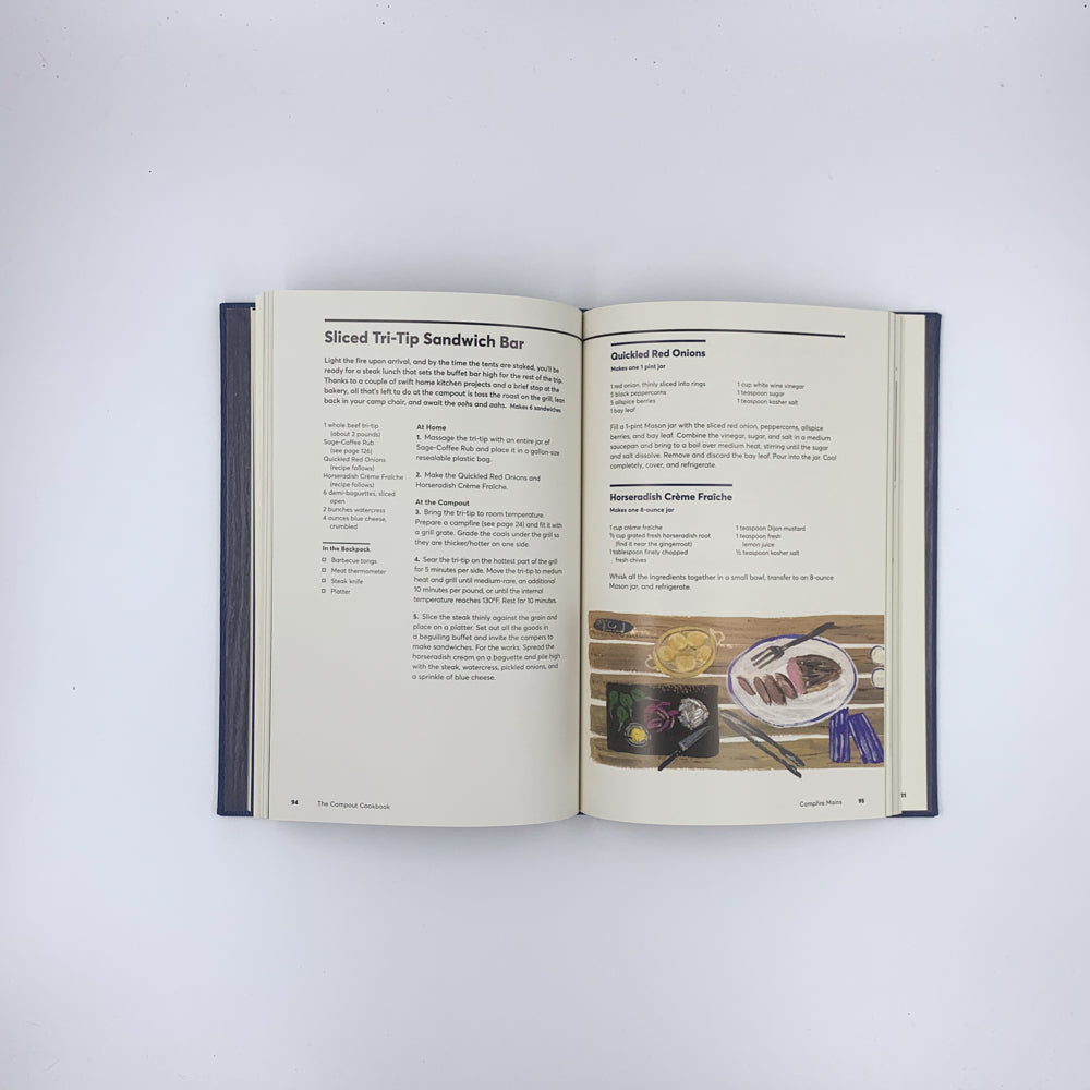 The Campout Cookbook: Inspired Recipes for Cooking Around the Fire and Under the Stars - Marnie Hanel & Jen Stevenson