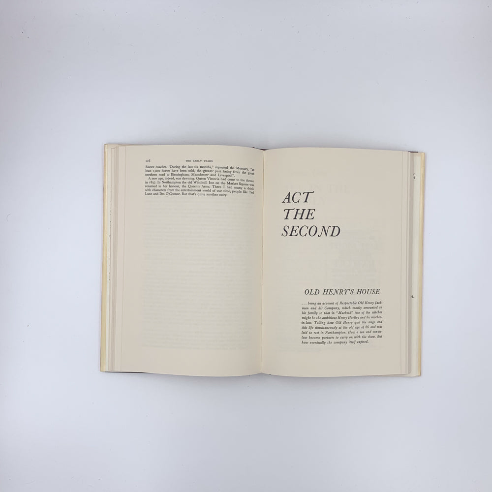 Theatre un-royal: Or, "They call them comedians," a history of the Theatre, sometime Royal, Marefair, Northampton - Lou Warwick (SIGNED)