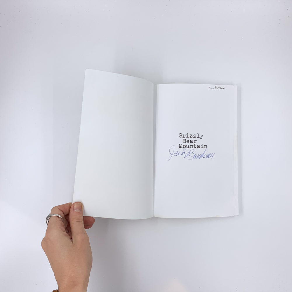 Grizzly Bear Mountain - Jack Boudreau (SIGNED)