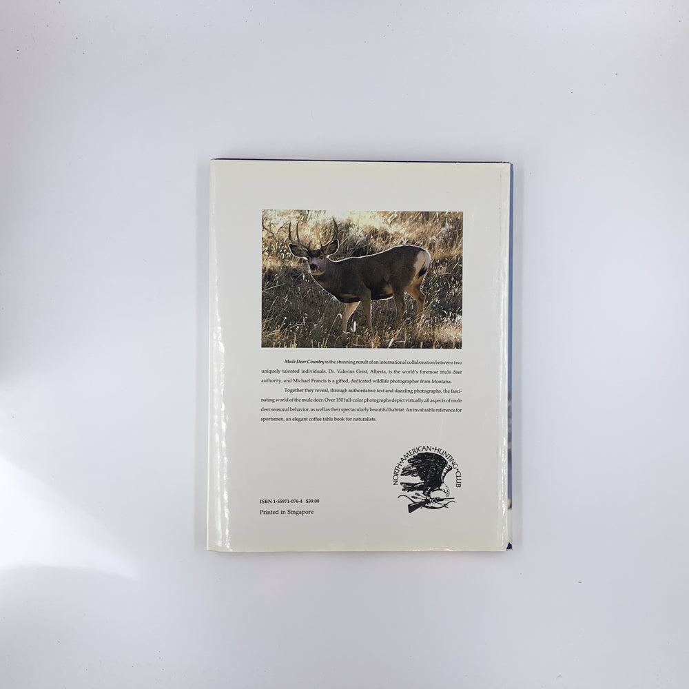 Mule Deer Country - Valerius Geist