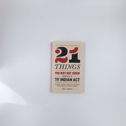 21 Things You May Not Know About the Indian Act - Bob Joseph