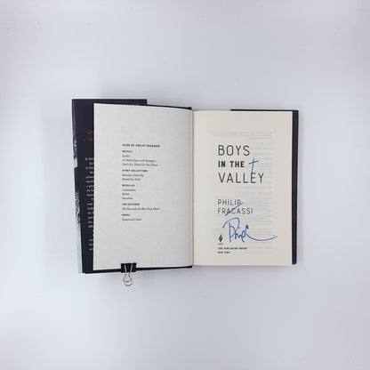 Boys in the Valley - Philip Fracassi (SIGNED)