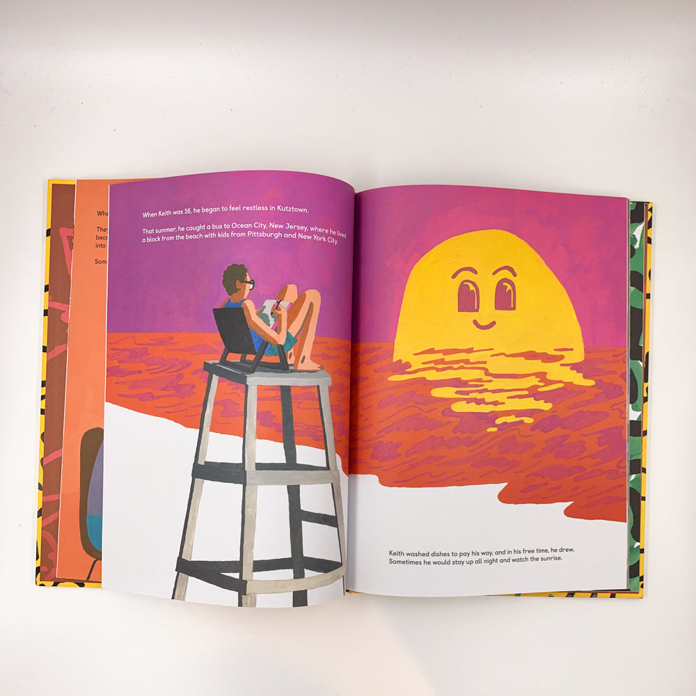 Drawing on Walls: A Story of Keith Haring - Matthew Burgess & Josh Cochran