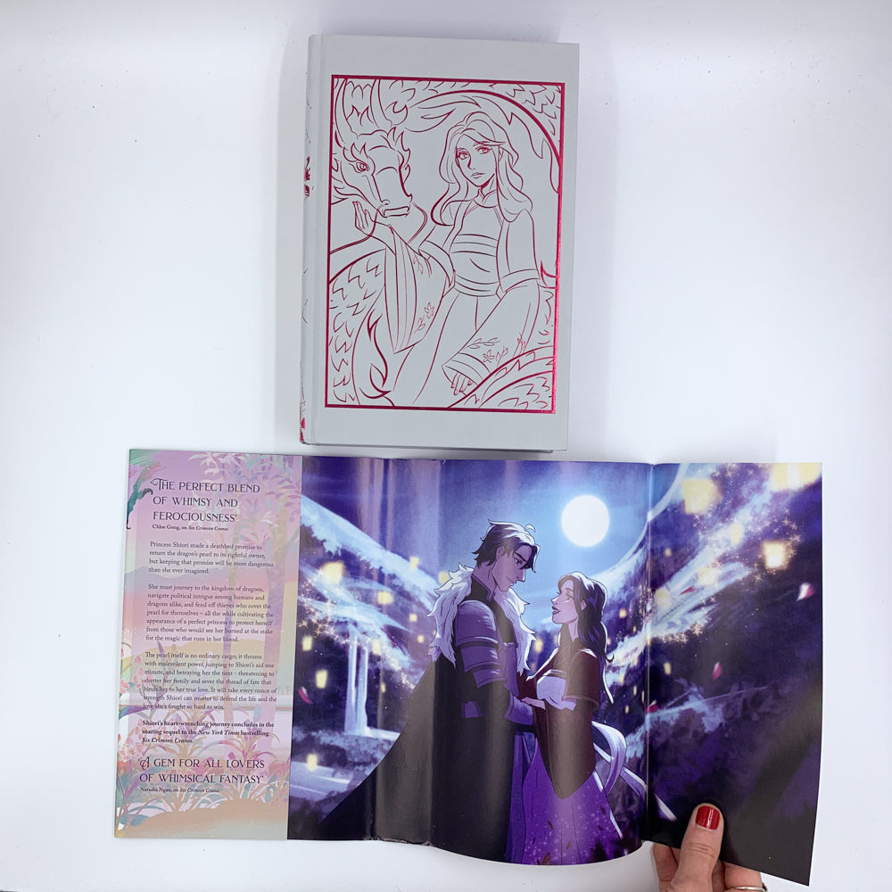 (Six Crimson Cranes #2) The Dragon's Promise - Elizabeth Lim (SIGNED)